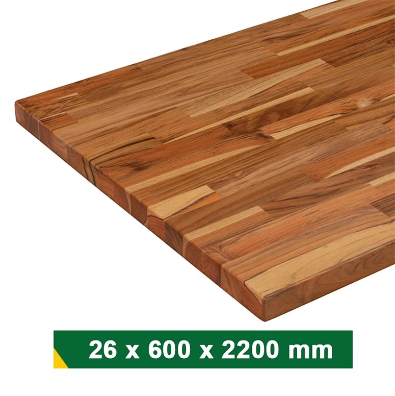 Gỗ ghép thanh – Golden Teak (26x600x2200mm)