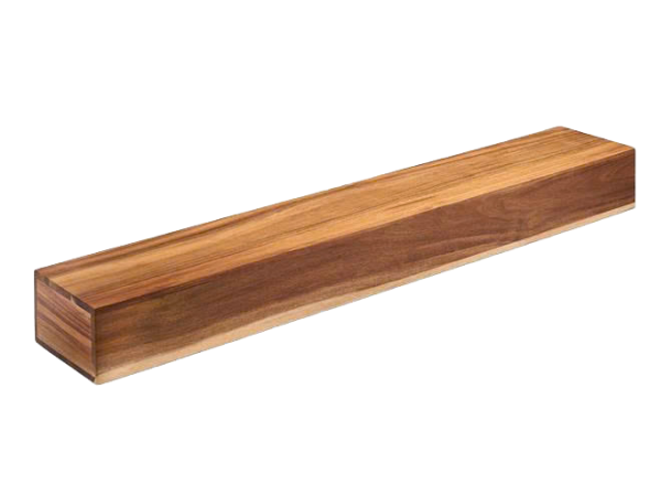 Acacia Wood Floating Mantel