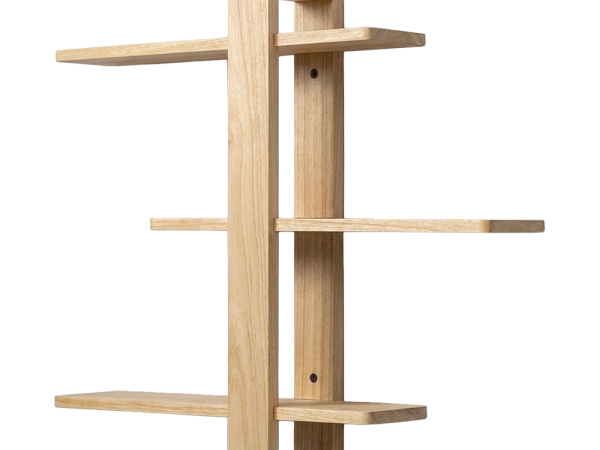 Kệ Treo Tường Một Khung 3 Tầng Gỗ Keo